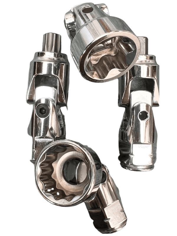 Soket Universal Super Pendek 3/8"Dr. (12 Titik, Soket E dan Soket Bit)