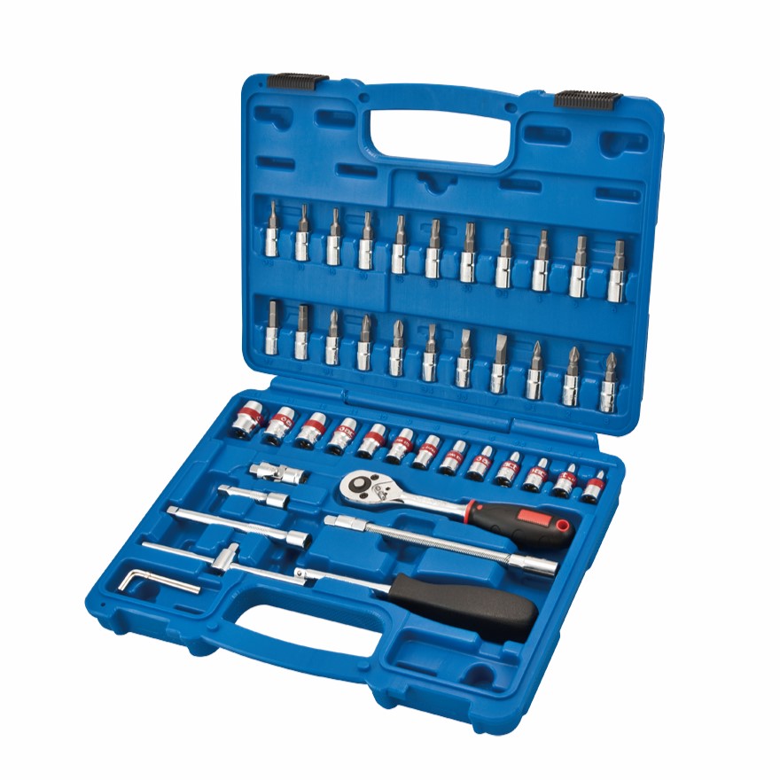 46-teiliger 1/4″-Steckschlüsselsatz