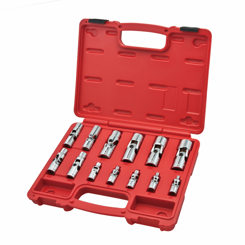 13-teiliger Universal-Steckschlüsselsatz Star-E mit 1/4″, 3/8″ und 1/2″-Antrieb