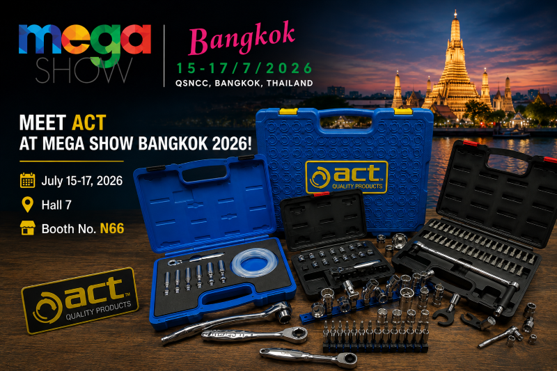 ACT stellt auf der MEGA SHOW Bangkok 2026 aus